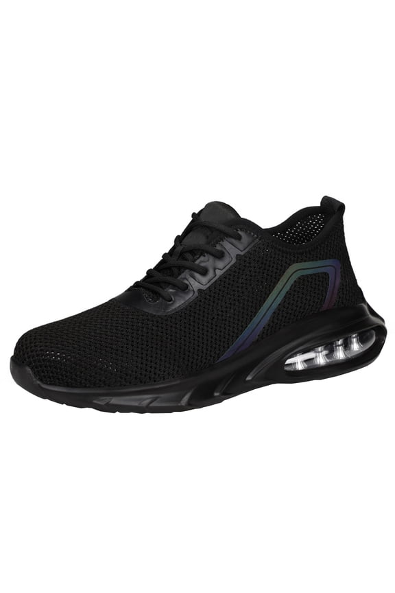 Safety Trainers Men Women Safety Shoes Lightweight Steel Toe Cap Trainers Work Shoes Breathable Non Slip Work Trainers