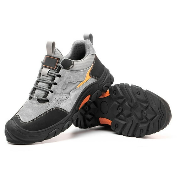 Safety Trainers Men Women Safety Shoes Steel Toe Cap Trainers Lightweight Work Shoes Non Slip Work Trainers Breathable