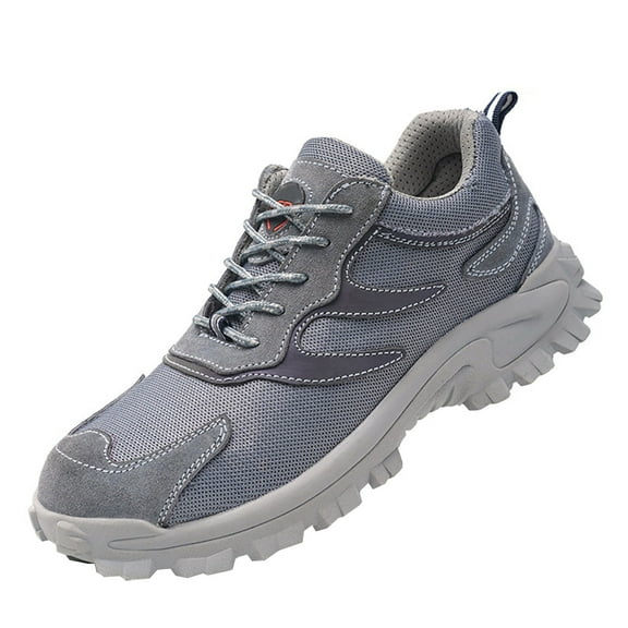 Safety Trainers Men Women Steel Toe Cap Trainers Lightweight Safety Shoes Work Shoes Breathable Non Slip Work Trainers 5-10