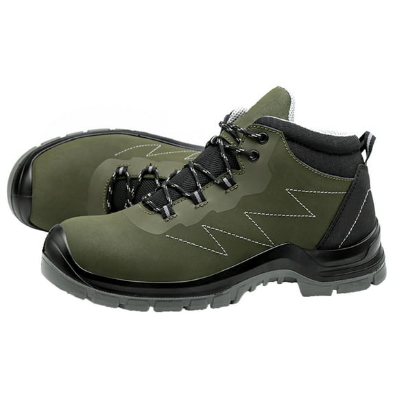 Safety Trainers Men Womens Safety Shoes with Steel Toe Cap Trainers Non Slip Puncture Proof Work Shoes