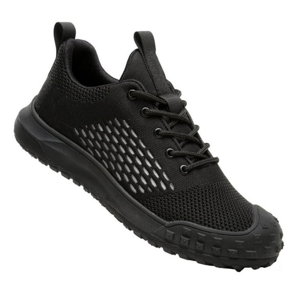 Safety Trainers Mens Lightweight Steel Toe Cap Trainers Safety Work Shoes Work Trainers Non-Slip Puncture Proof Shoes