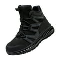 thumbnail image 1 of Safety Trainers Mens Steel Cap Trainers Breathable Work Safety Shoes Womens Lightweight Industrial Sneakers Non Slip 6-13.5, 1 of 8