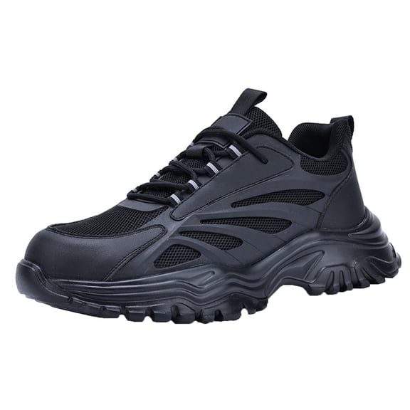 Safety Trainers Mens Steel Cap Trainers Work Safety Shoes Womens Lightweight Breathable Industrial Sneakers Comfort