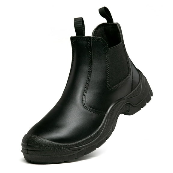 Safety Trainers Mens Steel Toe Cap Boots Lightweight Safety Work Shoes Non-Slip Puncture Proof Shoes