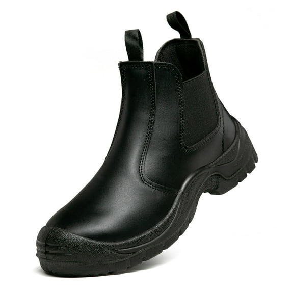Safety Trainers Mens Steel Toe Cap Boots Lightweight Safety Work Shoes Non-Slip Puncture Proof Shoes
