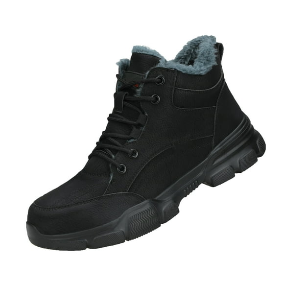 Safety Trainers Mens Steel Toe Cap Trainers Anti-Smashing Safety Shoes Lightweight Breathable Comfort