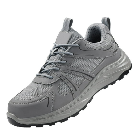 Safety Trainers Mens Steel Toe Cap Trainers Anti-Smashing Safety Shoes Lightweight Breathable Work Shoes Non Slip Comfort
