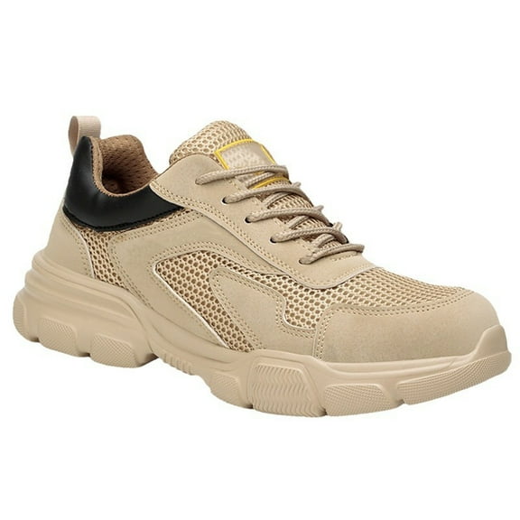 Safety Trainers Mens Steel Toe Cap Trainers Breathable Light Weight Anti Smashing Safety Shoes Comfortable Work Trainers