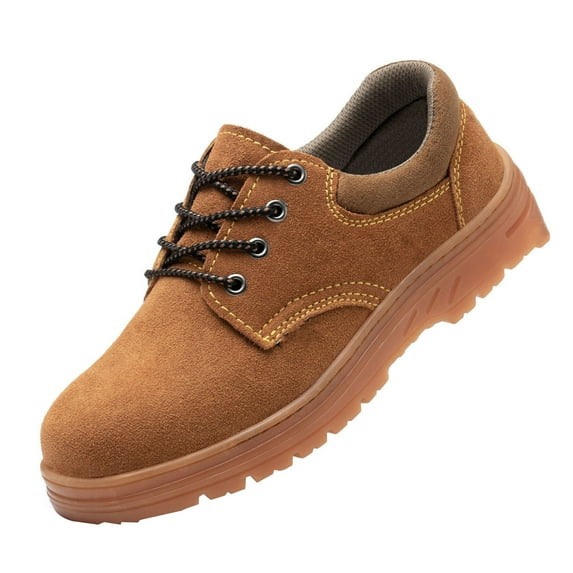 Safety Trainers Mens Steel Toe Cap Trainers Breathable Light Weight Comfortable Safety Shoes Anti Smashing Work Trainers Fashion 5-10