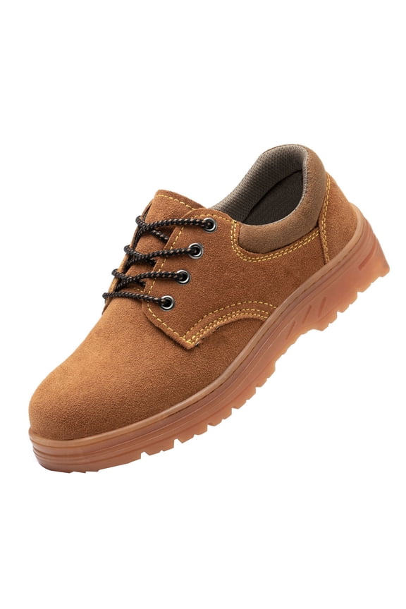 Safety Trainers Mens Steel Toe Cap Trainers Breathable Light Weight Comfortable Safety Shoes Anti Smashing Work Trainers Fashion 5-10