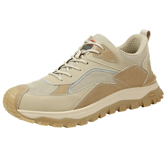 Safety Trainers Mens Steel Toe Cap Trainers Lightweight Non-Slip Safety Work Shoes Breathable Work Trainers Puncture Proof Shoes