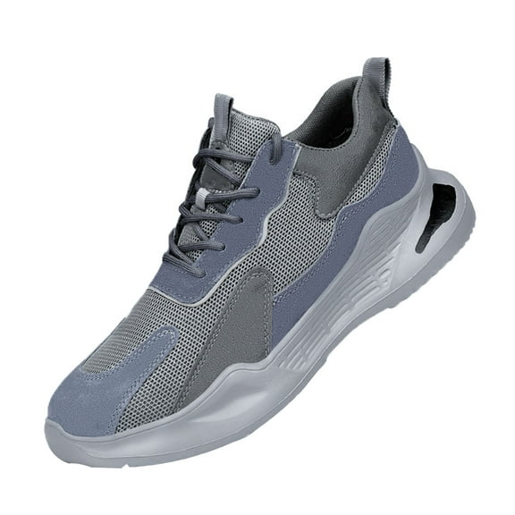 Safety Trainers Mens Women Steel Toe Cap Trainers Lightweight Non-Slip Safety Work Shoes Puncture Proof Shoes 5-10