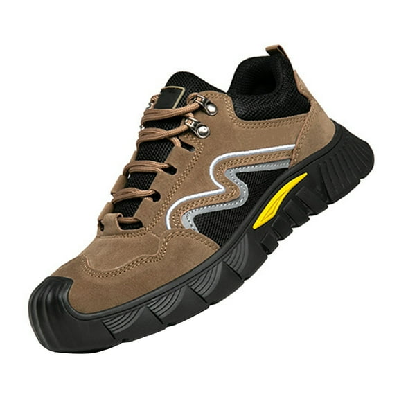 Safety Trainers Steel Toe Cap Trainers for Men Women Breathable Safety Shoes Puncture Proof Industrial Work Shoes Comfortable