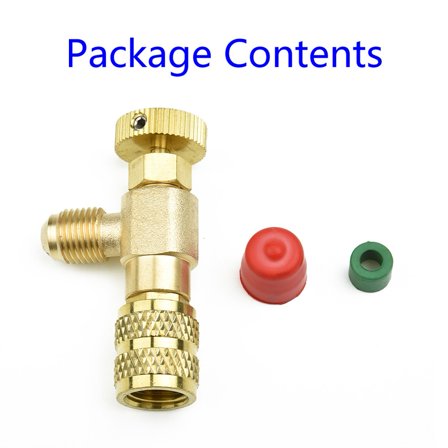 Safety Valve R410 / R22 Refrigeration Set Tool Adapter Air Conditioning