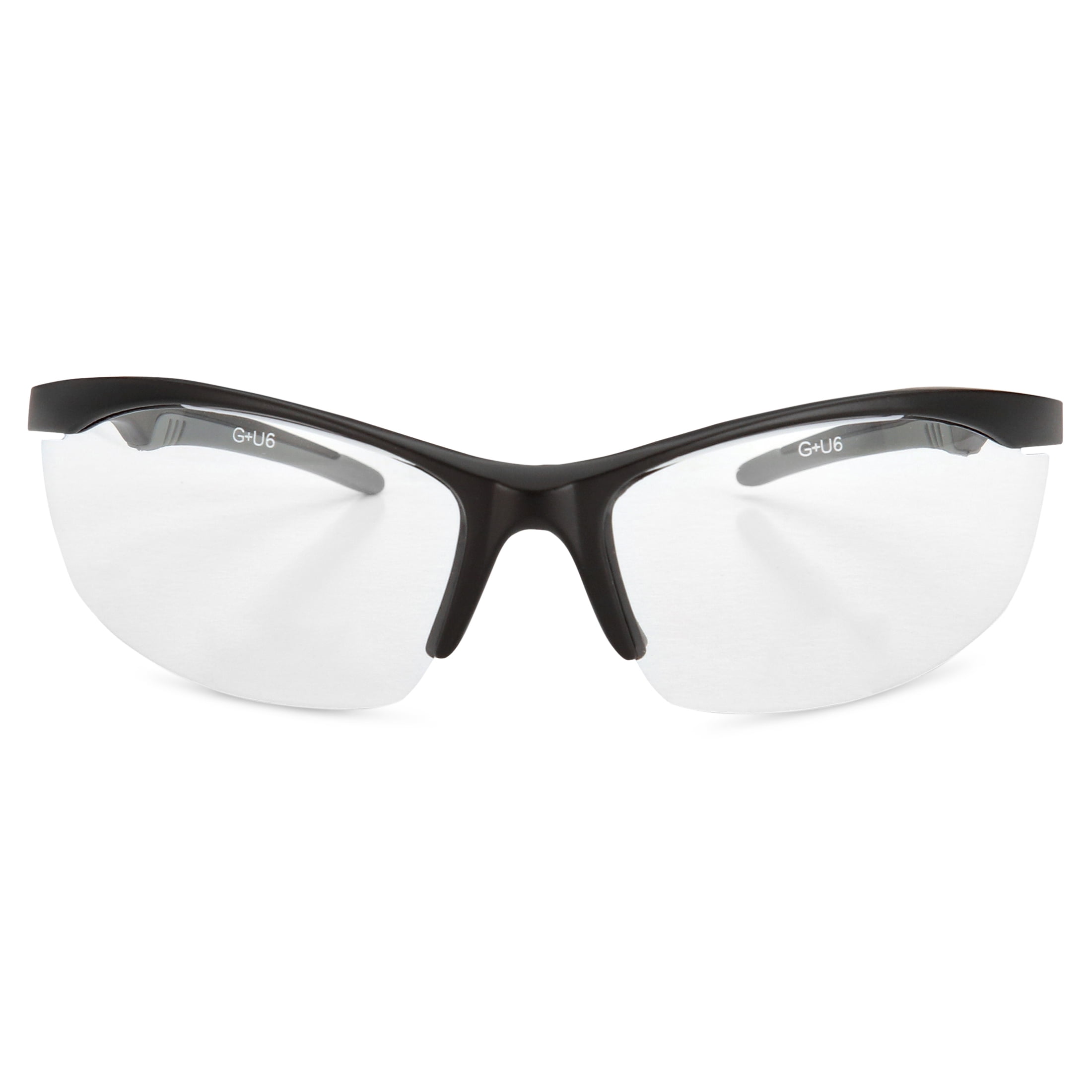 Safety Vu Bifocal Safety Glasses Black Frame with Clear Lens