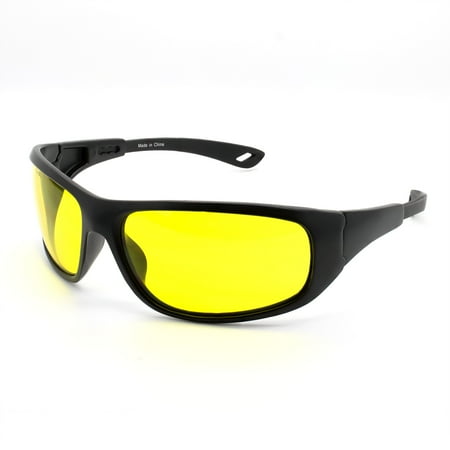 Safety Vu Full Rim Safety Glasses with Yellow PC Lens
