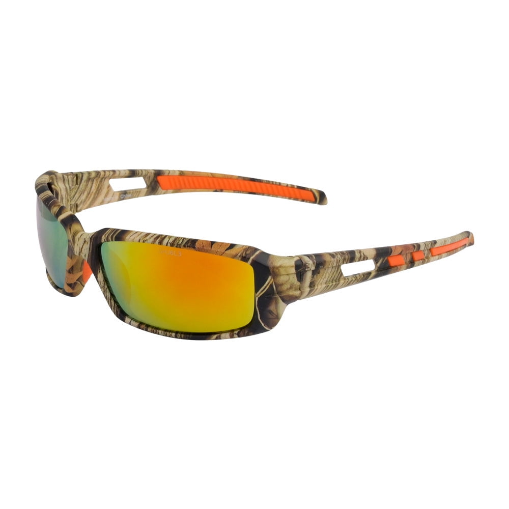 Safety Vu Outdoors Safety Glasses Full Frame Camo in Orange PC Lens