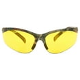 thumbnail image 1 of Safety Vu Rimless Safety Glasses, Camo/Yellow, 1 of 5