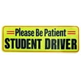 thumbnail image 1 of Safety Warning Driver Magnet Please Be Patient Student Driver Magnet Driver Bumper Reusable Reflective Sticker, 1 of 8