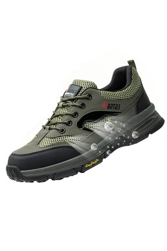 Safety Work Boots Insulated Waterproof Shoes Trainers for Men Women, Wide Fit Composite Toe Cap, Comfortable Welding Shoes Lightweight Safety Sneakers