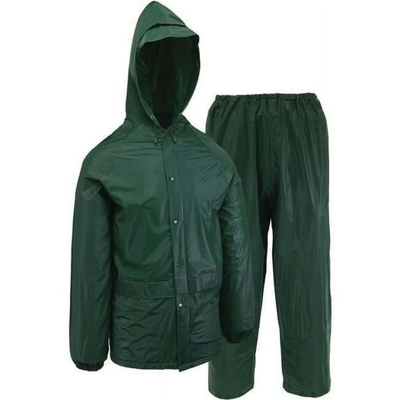 Safety Works Master Gear PVC Rain Suit - Snap Closure - 2XL 2-Piece