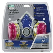 Safety Works Half-Mask P100 Multi-Purpose Respirator, Medium