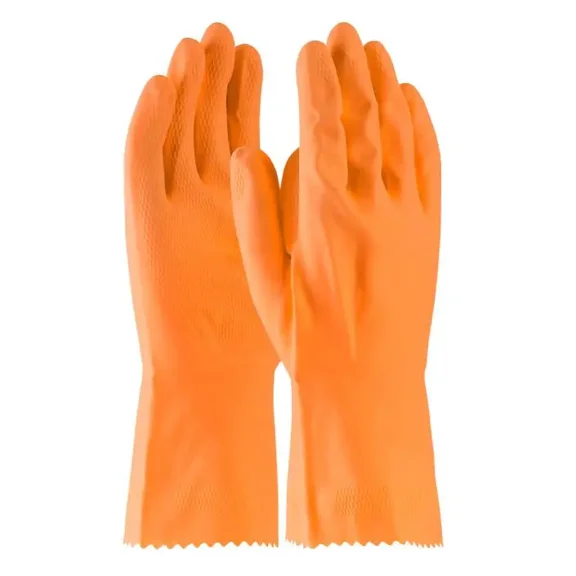 Large West Chester Protective Gear B13051L Boss Heavy Duty Chemical Neoprene/Latex Stripping Glove, Flock Lined, 28-Mil.