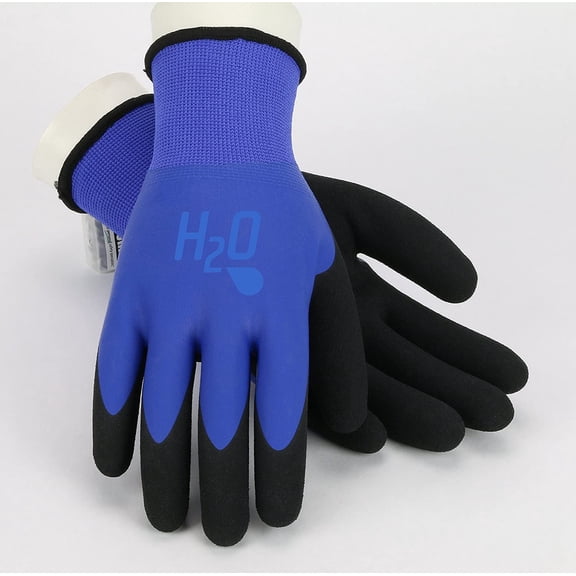 MUD Mud H2O Glove SM7186B/M - Waterproof Latex Work Glove - Pair