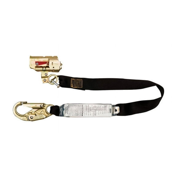 Safety Works Unisex Polyester Manual Rope Grab 12.7 in. L Black 1 pc.