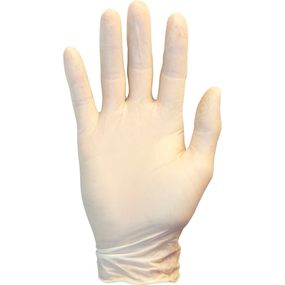 Safety Zone Latex Powder Free 5 Mil Gloves Natural Sm