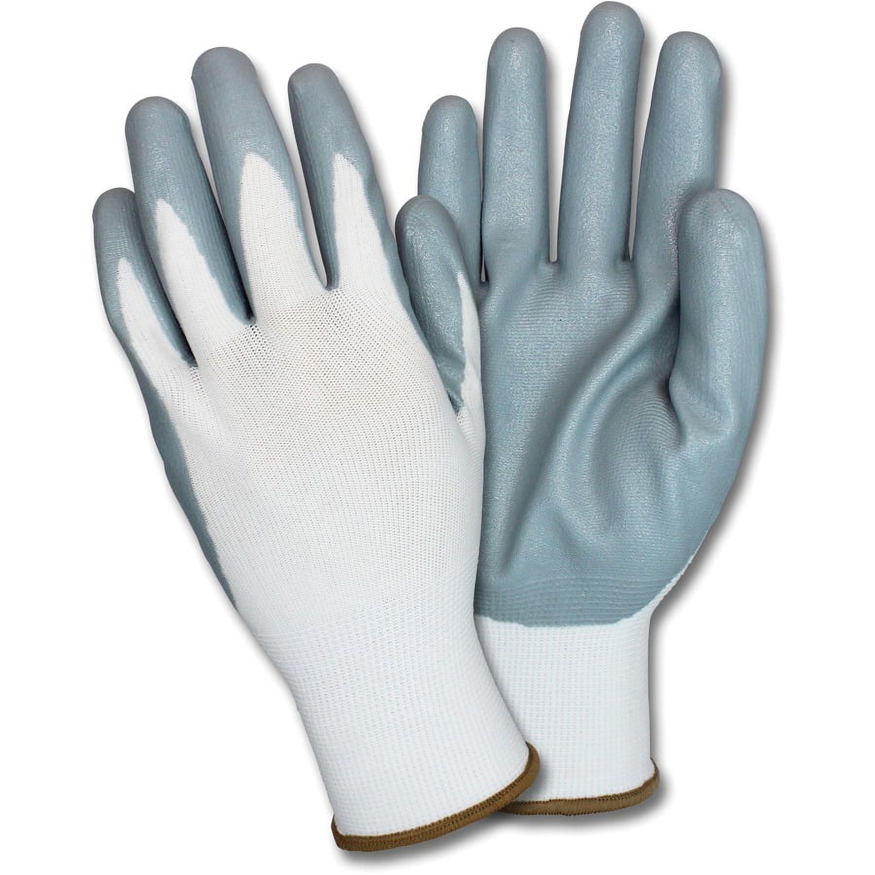 Safety Zone Poly Coated Knit Gloves - Polyurethane Coating - Small Size - Gray - Flexible, Comfortable, Breathable, Knitted - For Industrial - 1 Dozen Safety Zone Poly Coated Knit Gloves - Polyurethane Coating - Small Size - Gray - Flexible, Comfortable, Breathable, Knitted - For Industrial - 1 Dozen