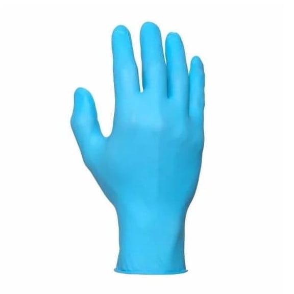 Safety Zone Nitrile Powder Free 3 mil Exam Gloves - Blue, Lrg - Case of 1000