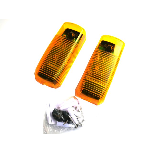 Safety beam pocell with flash lamp function for sliding gate opener