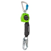 Safewaze 019-5048 Latitude 6 Single Web SRL-P Alu Carabiner, Snap Hook