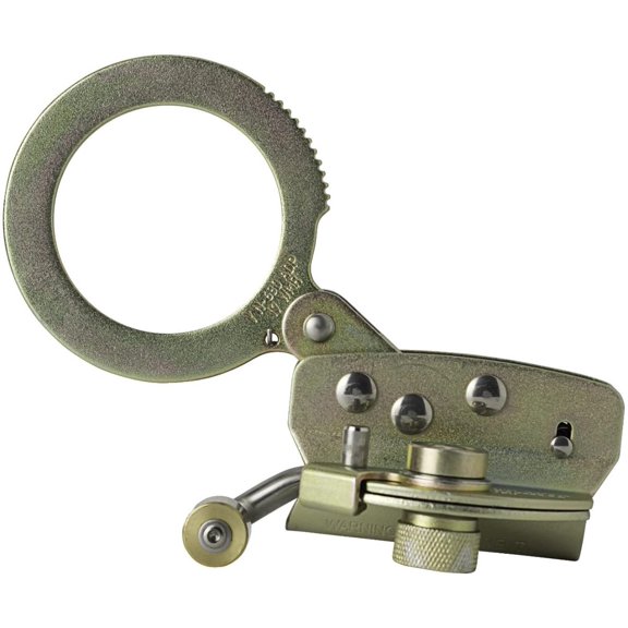 Safewaze Removable Trailing Fall Protection Rope Grab Device, Corrosion Resistant and Zinc-Plated Steel | Suitable for 5/8 inch Rope, OSHA/ANSI Compliant (FS1120)