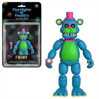 5pcs / Set Five Nights at Freddy's Game Fnaf Figure Funtime Freddy Foxy Sister Location Lightening Movable Action Figures Gift Toys, Size: 15