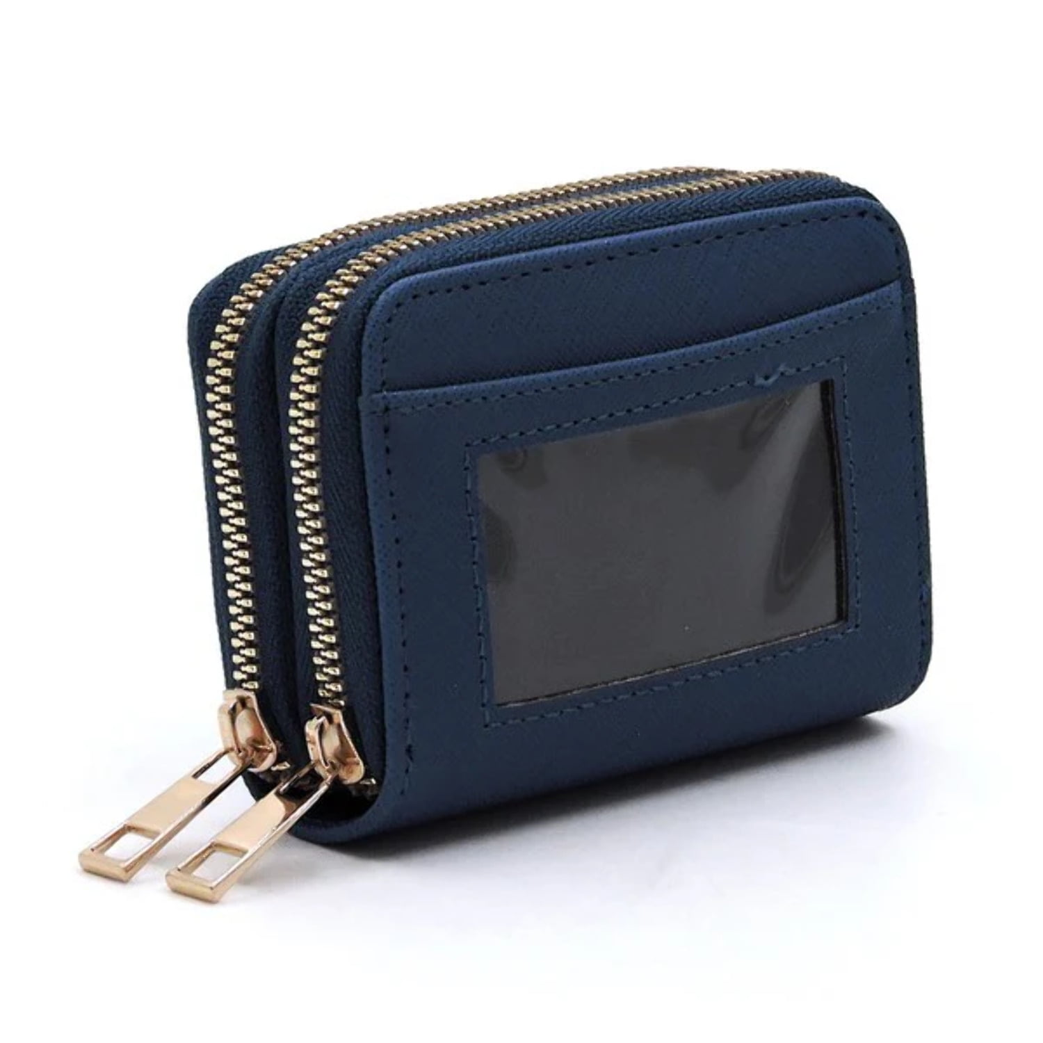 バッグ・カバンその他 Cover Signature l Logo Saffiano Accordion Wallet 2 Color Saffiano Accordion Card Holder Double Zip Wallet | eBay