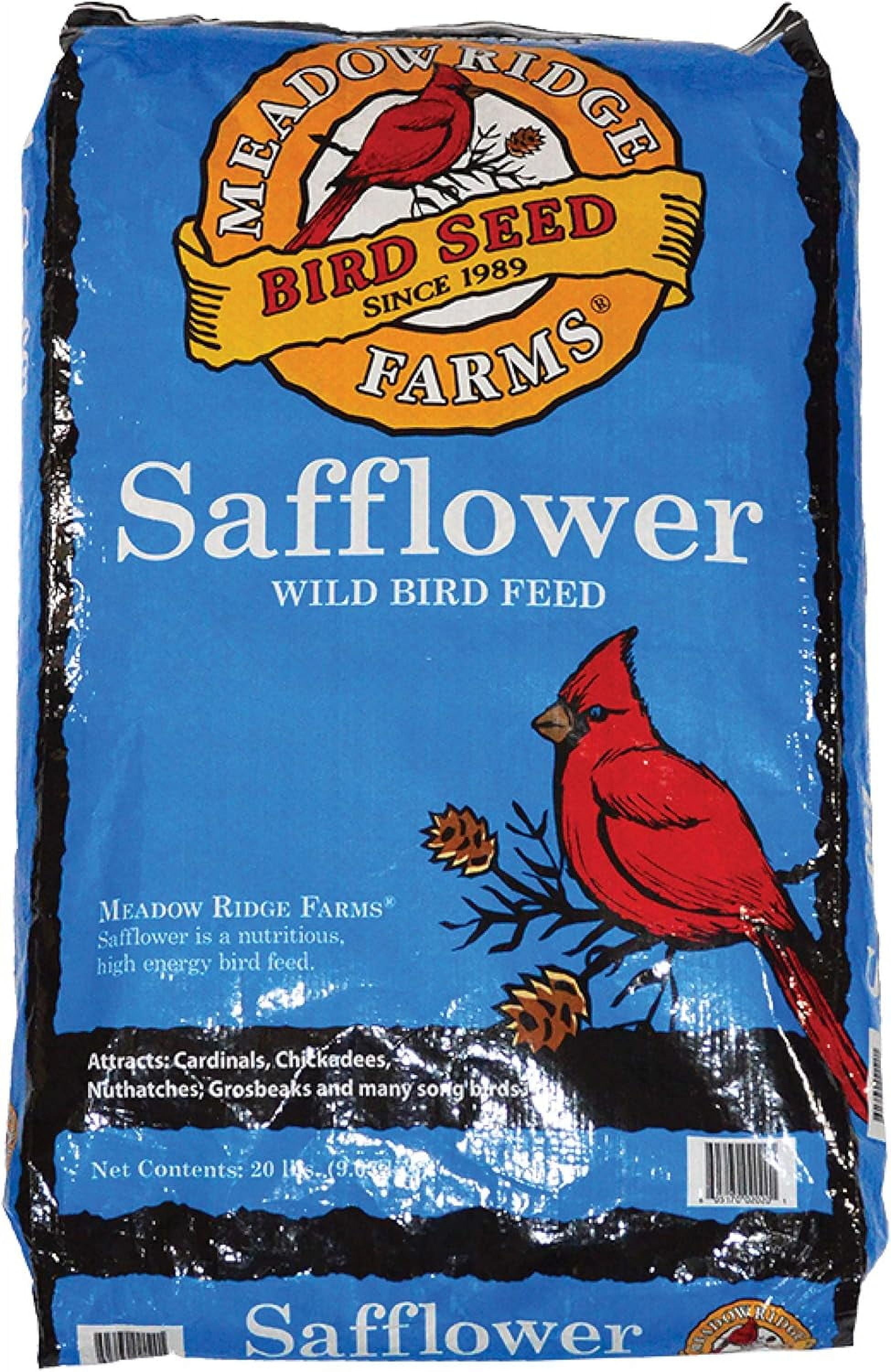 Safflower Bird Seed, 20-Pound Bag - Walmart.com