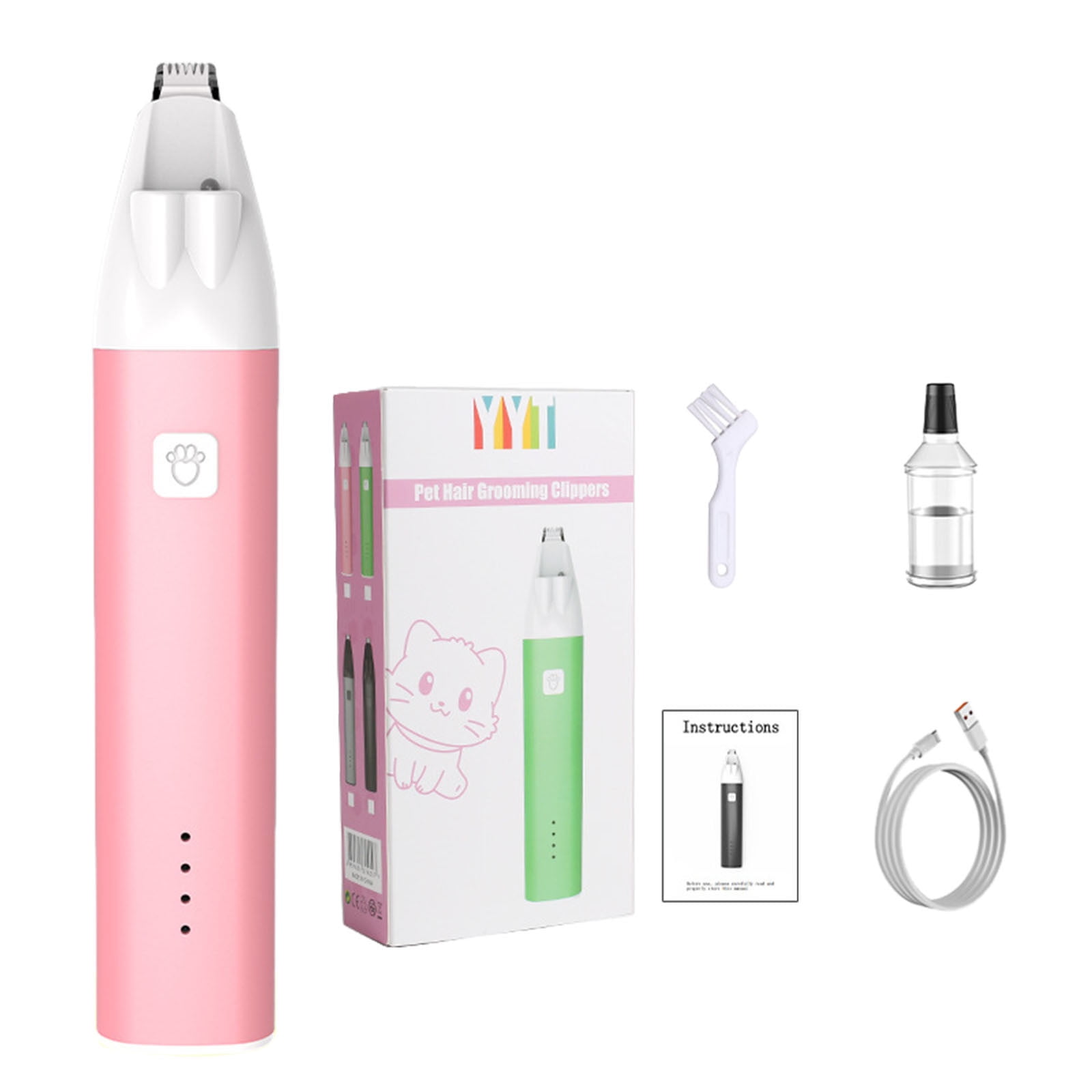 Saffory Trimmer Low Noise Saffory Dog Trimmer Grooming Kit With 20ml