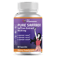 Saffron Extract Capsules 88.50 mg Natural Appetite Suppressant