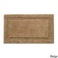 thumbnail image 1 of Saffron Fabs  Cotton Regency Bath Rug Beige 24 x 36, 1 of 4