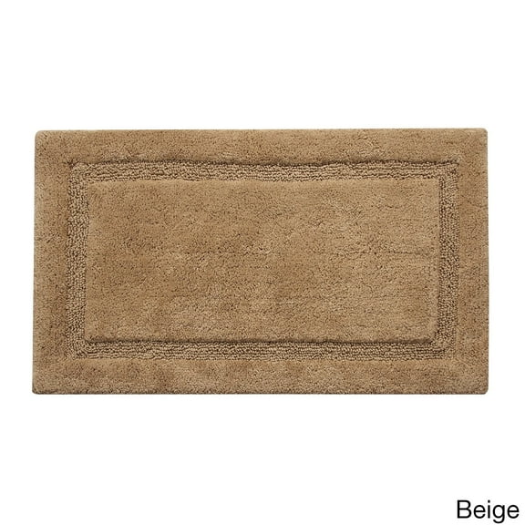 Saffron Fabs Cotton Regency Bath Rug Beige 24 x 36