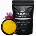 thumbnail image 1 of Saffron Fleur de Sel Sea Salt - Refill Pouch, 1 of 4