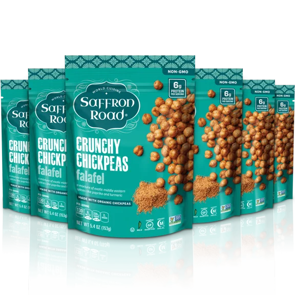 Saffron Road Chickpea Falafel 5.4 oz (Pack Of 6)