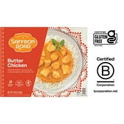 Saffron Road Gluten-Free Butter Chicken Indian Meal, 10 oz (Frozen)