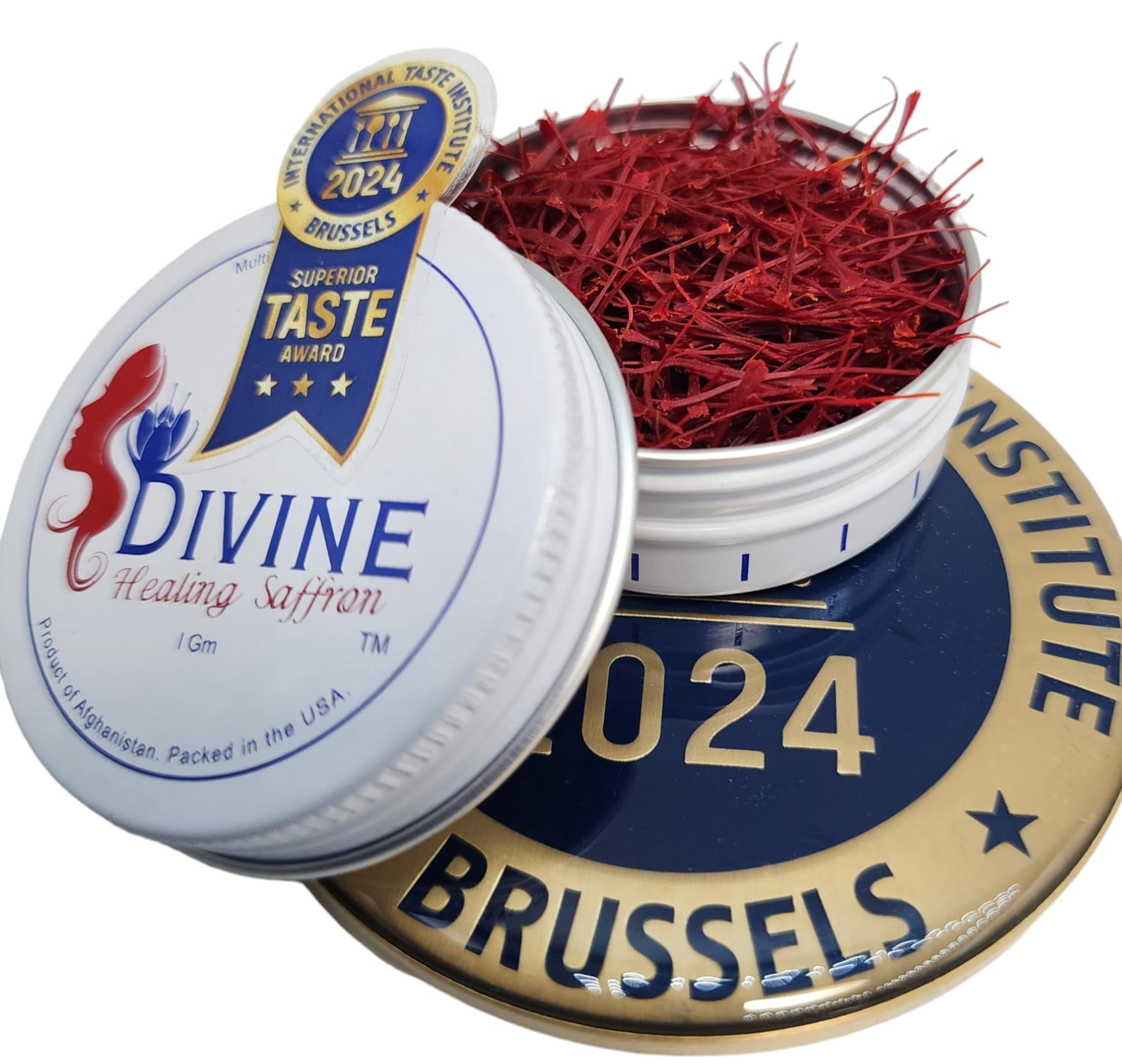 Saffron Threads - 100% ESF27 Fresh, Pure Saffron from Premium Award ...
