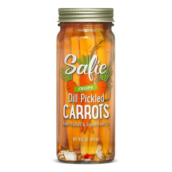 Safie - Carrots Dill Crispy Pickled - 16 Oz, Case of 6