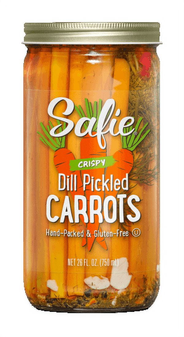Safie Crispy Dill Pickled Carrots