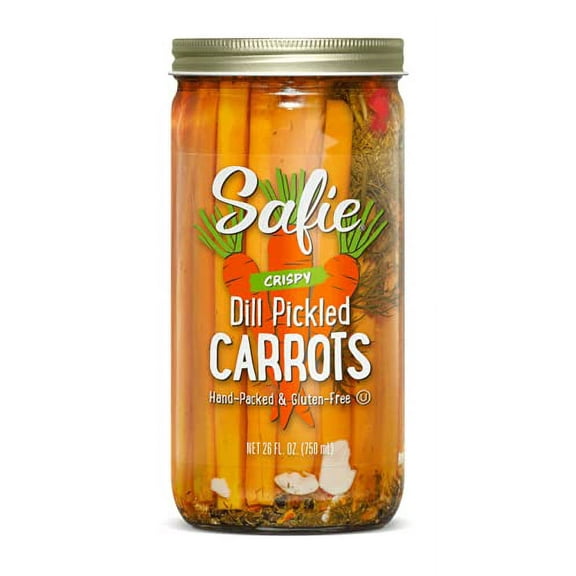 Safie Pickled Dill Crisp Carrots 26 oz (Pack of 6)
