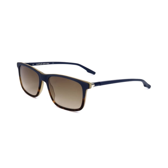 Safilo sunglasses LASTRA 06/S MAN 55/17/145 U1F MATTE BLUE HAVANA